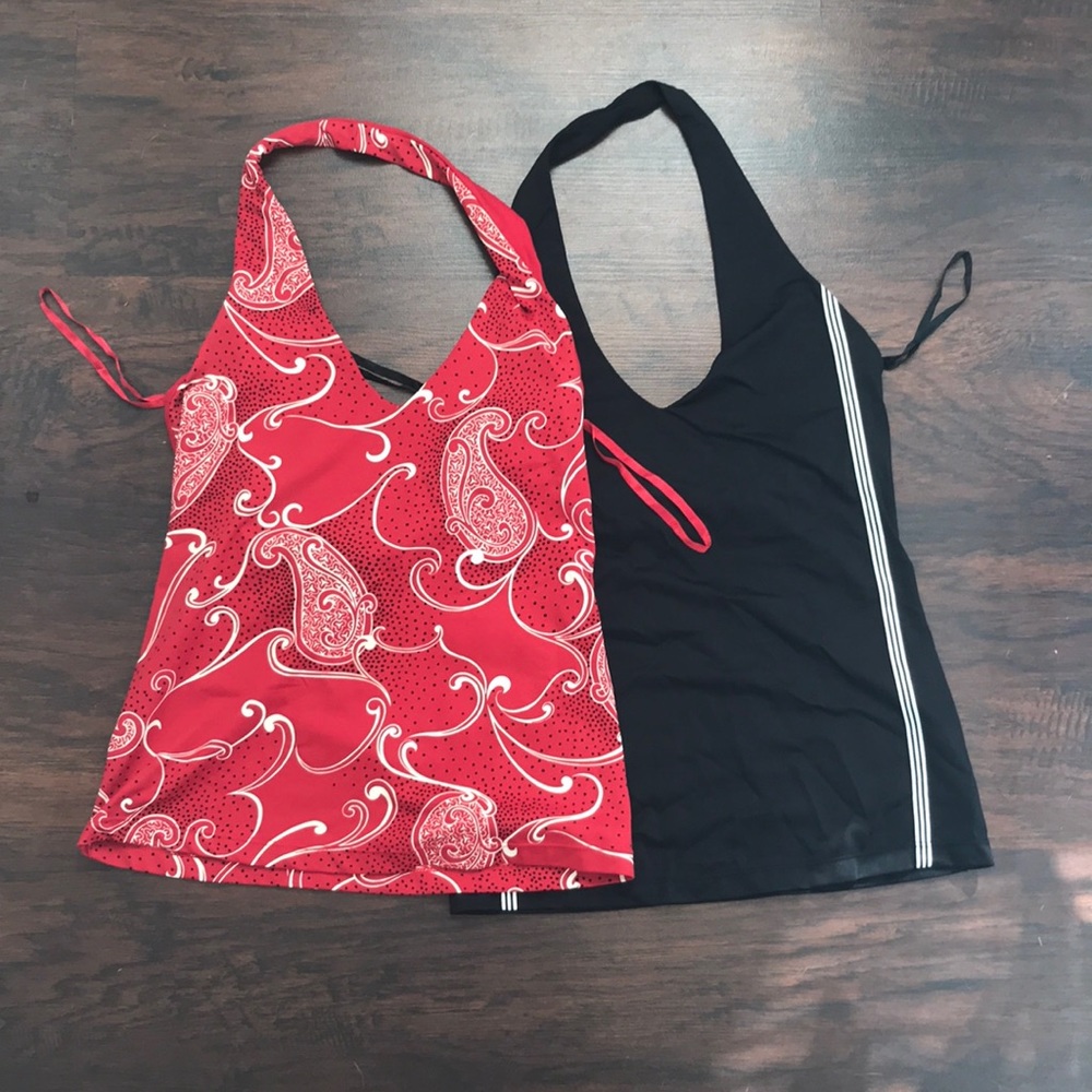 Lot of the Limited halters with a spandex stretch